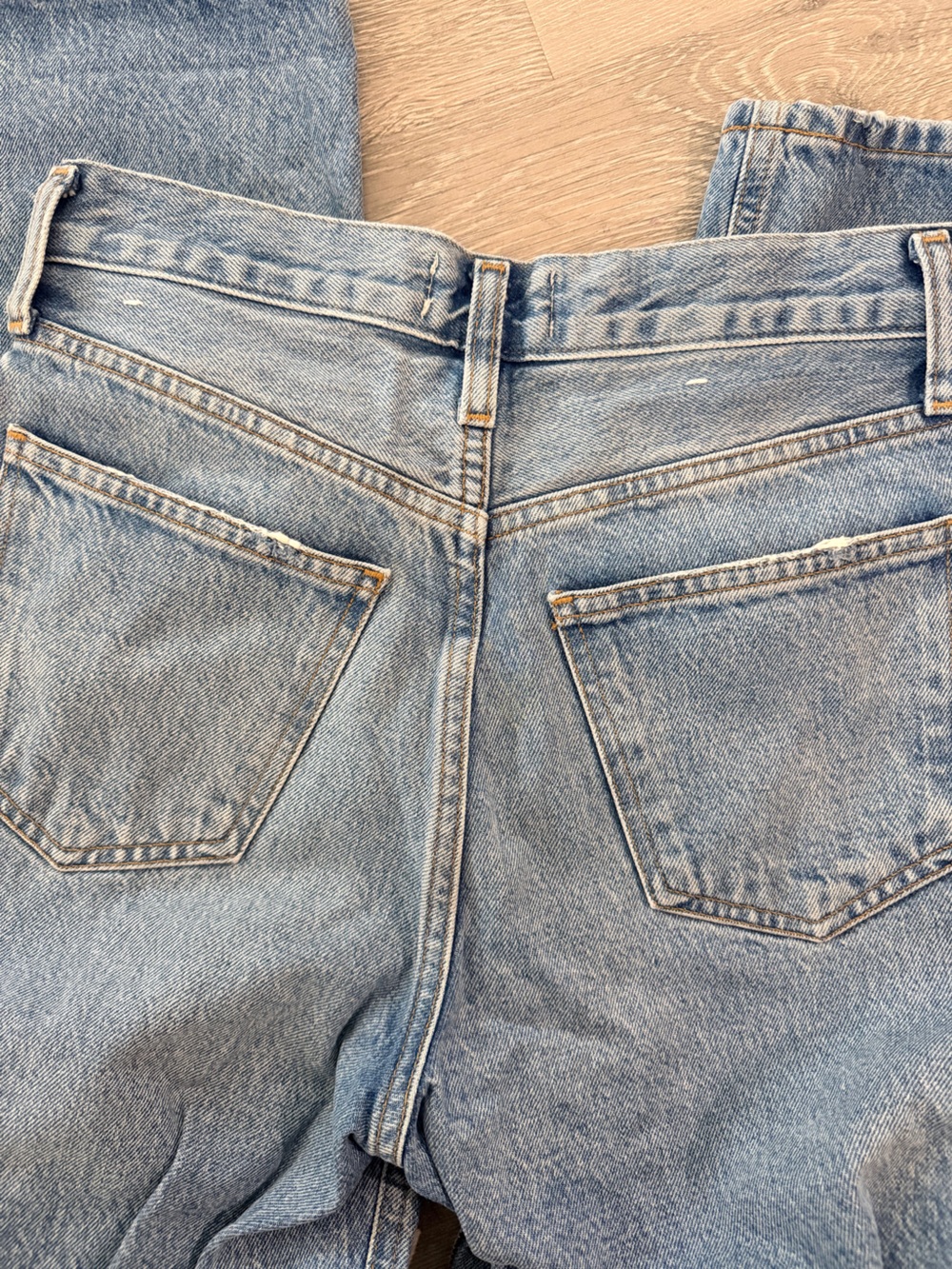 AGOLDE low slung baggy jeans in LIBERTINE- size 23 - Picture 6 of 9